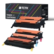 Compatibele vervanging voor Multipack (4) Toners Meerdere kleuren Compatibel met Samsung CLP, CLX - Vervangt CLT-C4092S (SU005A)